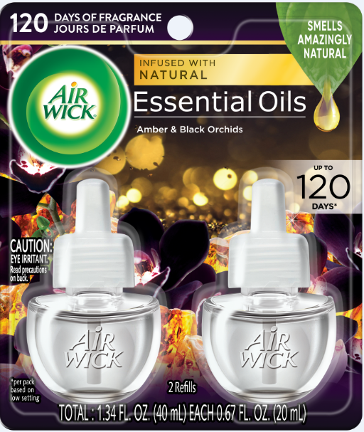 AIR WICK® Scented Oil - Amber & Black Orchids (Discontinued)